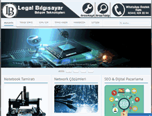 Tablet Screenshot of legalbilgisayar.com
